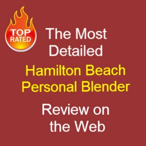 Hamilton Beach Personal Blender Review